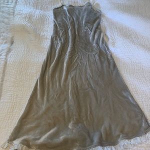 Dosa Silk Velvet slip dress